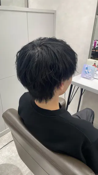 カラー ヘアアレンジ メンズ 西梅田 美容室/ 牛尾 剛のヘアスタイル