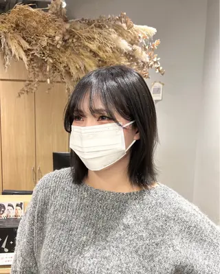 ショート カラー 韓国ヘア×レイヤー カット/上田丈也のヘアスタイル