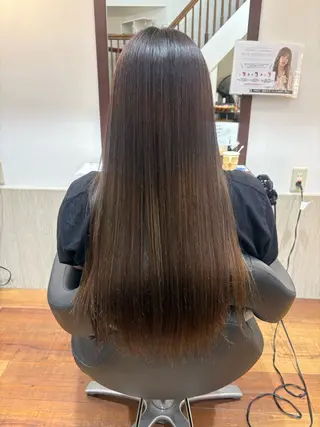 ロング MOLLA ✂️辻桃加のヘアスタイル