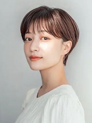 ショート liberte渋谷 officialのヘアスタイル