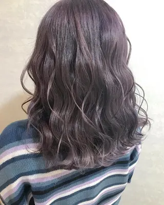 セミロング カラー 🧡色落ちまで2度 楽しめる🧡ヨシキのヘアスタイル