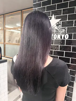 ロング カラー 渋谷髪質改善/縮毛 矯正/かすが🪽🫧のヘアスタイル