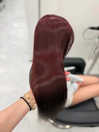 ロング カラー ヘアアレンジ 透明感カラー🎀艶髪 Anju/渋谷🎀のヘアスタイル