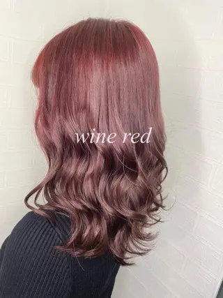 ミディアム カラー ブリーチカラー特化 U-topia小島のヘアスタイル