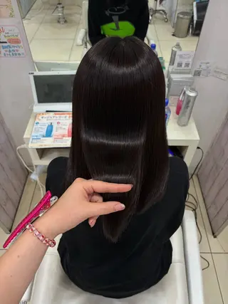 ロング カラー 🎀ゆい🎀 髪質改善カラー🎀のヘアスタイル