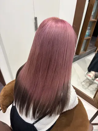ロング カラー ハイトーン/エクステ /🎀YUINA🎀のヘアスタイル