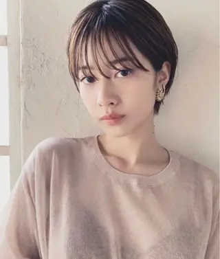 ショート 野田 尚Jr.スタイリストのヘアスタイル