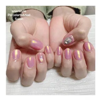 ショート ネイル 🐾enen style 🐾のネイルデザイン