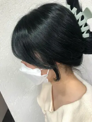 セミロング カラー ブリーチ/髪質改善 店長　板垣智大のヘアスタイル
