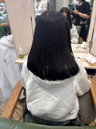 ミディアム 🫧K+plus🫧 菅原しほ🫧のヘアスタイル