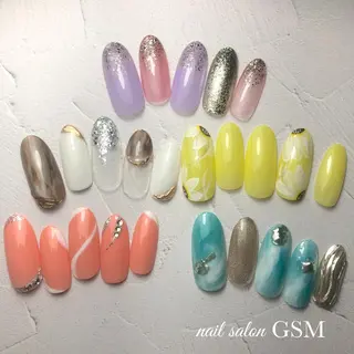 ネイル nail salon GSMのネイルデザイン
