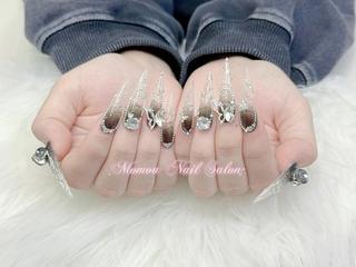 ネイル MoMoA Nail ネイル長さ出し専門店のネイルデザイン