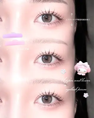 マツエク・マツパ Nixie ユキナのマツエク・マツパデザイン