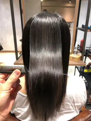 ロング ✨髪質改善縮毛矯正✨ よしはら　かずきのヘアスタイル