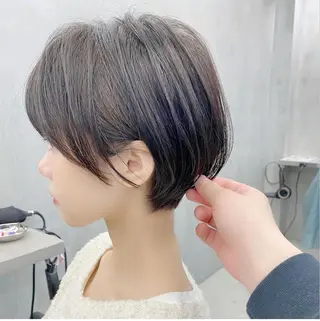 ショート カラー 👑ボブはお任せ ミヤノ👑のヘアスタイル