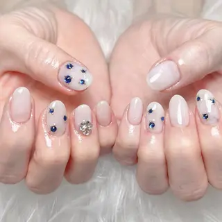 ネイル 🦋チップ長さだし 専門店🦋のネイルデザイン