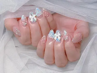 ロング カラー Bling Salonのネイルデザイン