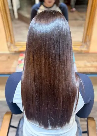 ロング カラー 中村 滉太のヘアスタイル