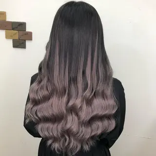 ロング カラー MAKO ❤️🔥NEXTのヘアスタイル