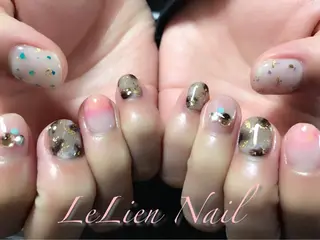 ネイル モチの良さ◉ フィルインネイル♡のネイルデザイン