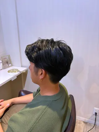パーマ メンズ 上川畑 つかさのヘアスタイル