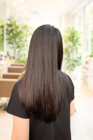 ロング 吉富 博美のヘアスタイル