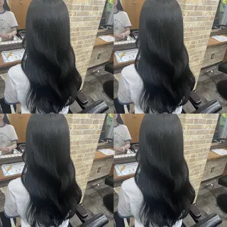 ロング エクステ×髪質改善× 𝑺𝑬𝑵𝑹𝑰のヘアスタイル