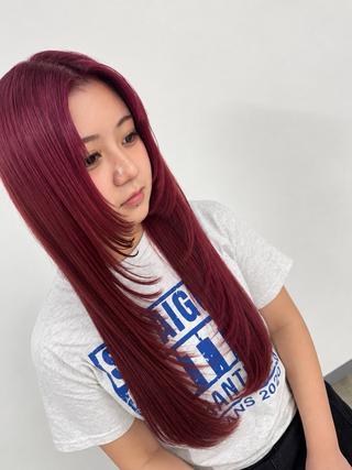 ロング カラー 🌿佐山 絵梨佳🌿 Recharme新保のヘアスタイル