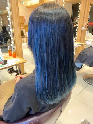 ロング ブリーチ💛カラー ☾ *.runaのヘアスタイル