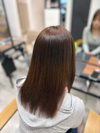 ミディアム omocha umiのヘアスタイル