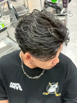 ショート 🩶垢抜けメンズ🖤 mihoのヘアスタイル
