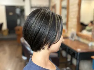 ショート カラー ティセラ/ カットモデル募集中のヘアスタイル