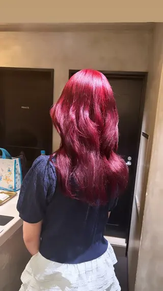 ロング カラー タナカ カナ🫧のヘアスタイル