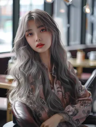 ヘアアレンジ ✨韓国風ブリーチ✨ 髪質改善✨ミヤタのヘアスタイル