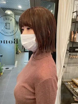 ショート カラー HIROKI ”博多 /ボブのヘアスタイル