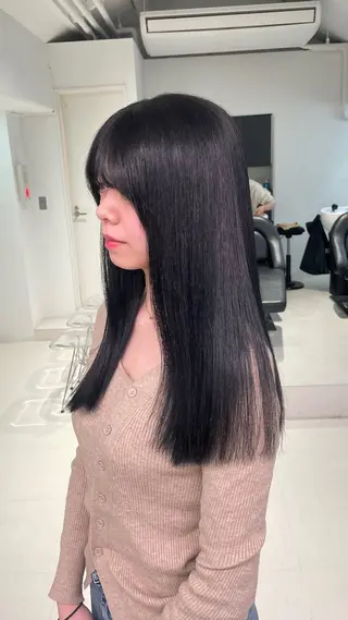 カラー とば みゆうのヘアスタイル