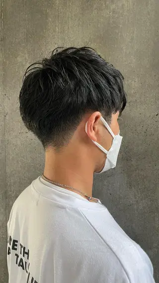 メンズ もりたみかこ 美容師お休み中のヘアスタイル