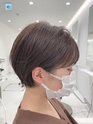 ショート ショートカット/レイ ヤーヘア🍀坂本大樹のヘアスタイル
