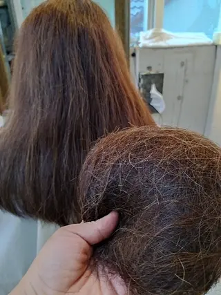 ロング 平良 めぐのヘアスタイル