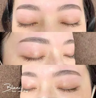 アイブロウ Blanc梅田茶屋町 【まつげパーマ・眉】のマツエク・マツパデザイン