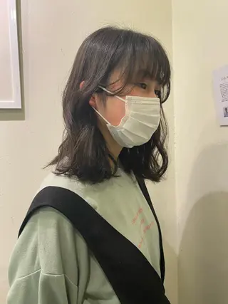 ミディアム 🍃YURI 🍃のヘアスタイル