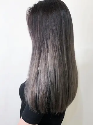 ロング カラー ivybyCIEL 女性専用サロンのヘアスタイル