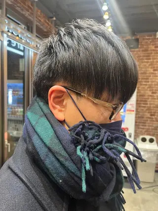 ショート カラー パーマ ヘアアレンジ メンズ キッズ ネイル マツエク・マツパ アイブロウ 久木原 ゆりのヘアスタイル