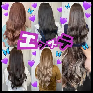 ロング ヘアアレンジ J (ジュリ)のヘアスタイル