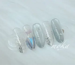 ネイル 胡蝶蘭レディースサロ ンNailMOKAのネイルデザイン