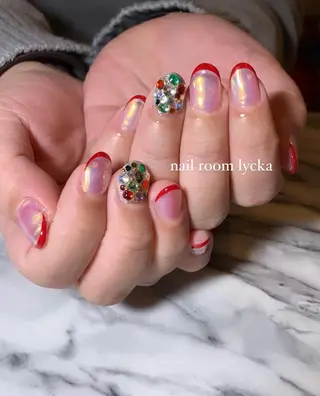 ネイル ネイルルームリッカ 𝐦𝐚𝐲𝐮のネイルデザイン