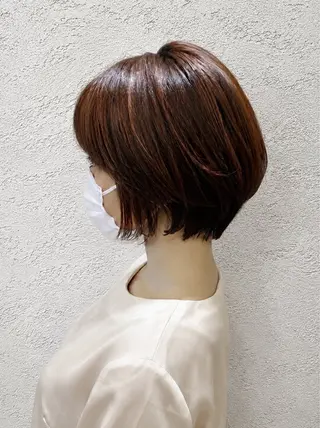 ショート Hair salon アティリーKaiのヘアスタイル