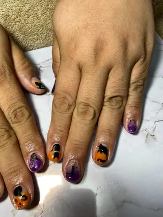 ショート ネイル 中村 梨奈のネイルデザイン