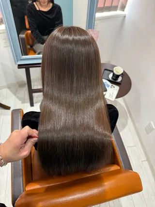 ロング 🍊髪質改善🍊縮毛 矯正🍊濱野紗奈🍊のヘアスタイル