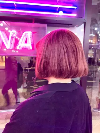 ショート カラー ヘアアレンジ 🪼個性、雰囲気🪼 ⛈オカダ🎧のヘアスタイル